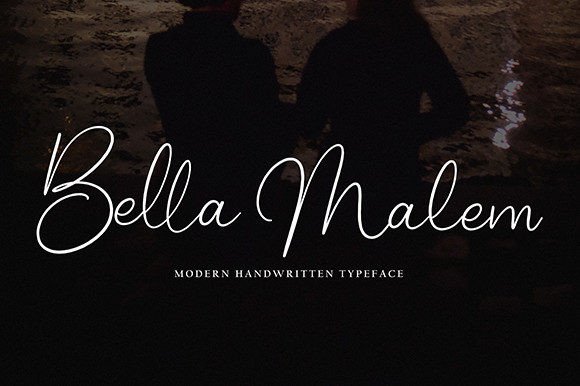 Bella Malem: A Script Font That Elevates Feminine Branding