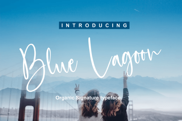 Blue Lagoon: A Web Designer’s Take on This Handwritten Script Typeface