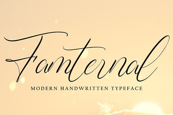 Famternal: A Script Typeface Built for Digital Brand Identity