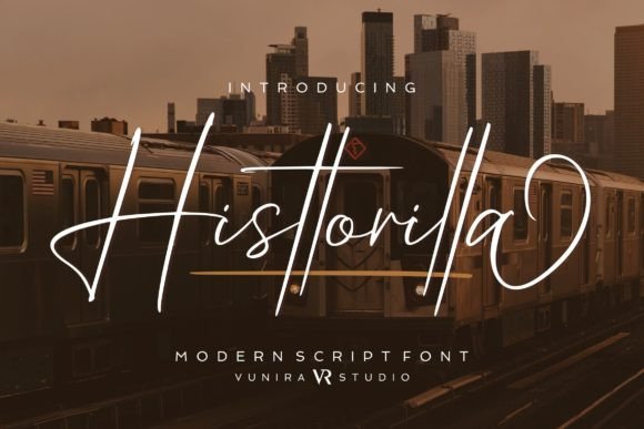 Histtorilla: A Script Font That Elevates Handmade Creations