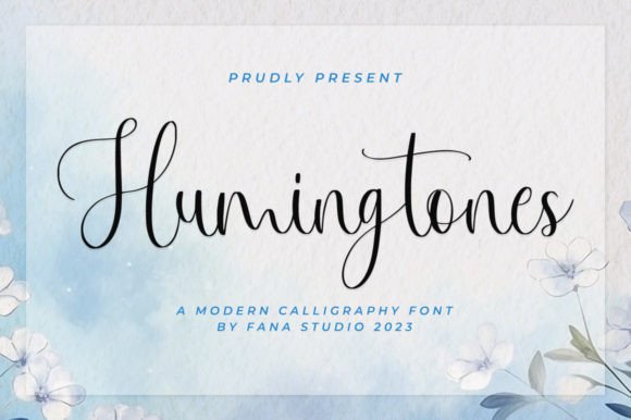 Humingtones: A Script Font That Elevates Editorial Warmth