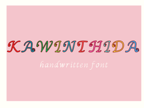 Kawinthida Script Font: A Handwritten Touch That Builds Brand Trust