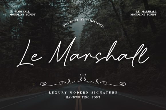 Le Marshall: A Script Font That Earned Its Place in My Web Layout