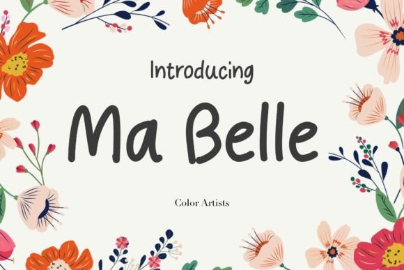 Ma Belle Font: Elegant Script for Digital Branding and Web Design