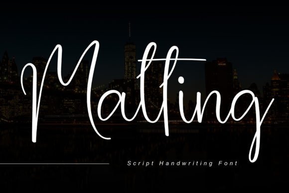 Malting: A Sweet Cursive Handwritten Font for Handmade Product Makers
