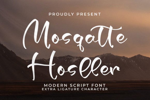 Mosqatte Hosller: An Elegant Script Font That Earns Its Place in Real Brand Work