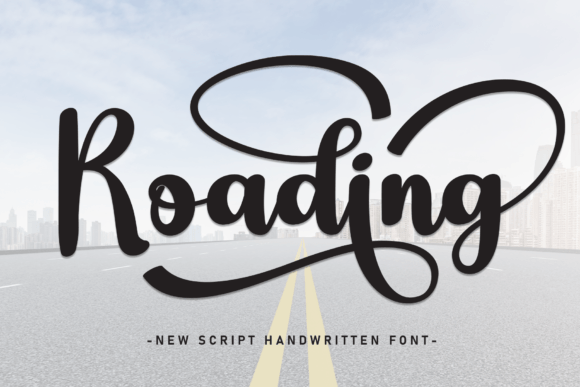 Roading: A Handwritten Font Built for Campaigns