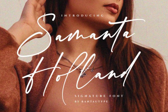 Samanta Holland: Premium Handwritten Font for Marketers