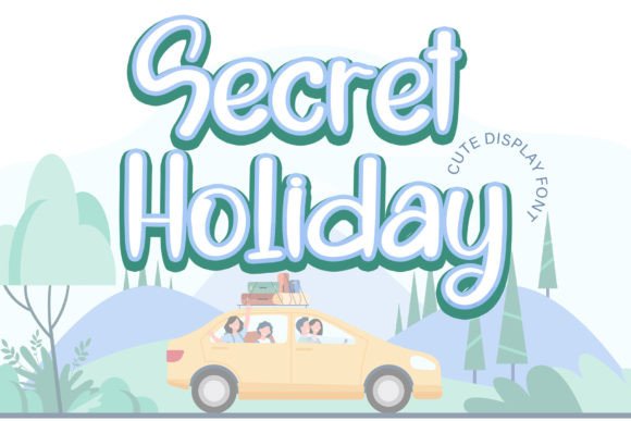 Secret Holiday: A Handwritten Font That Brings Warmth to Campaign Design