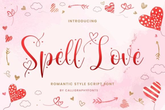 Spell Love Font Brings Romantic Elegance to Digital Brand Design