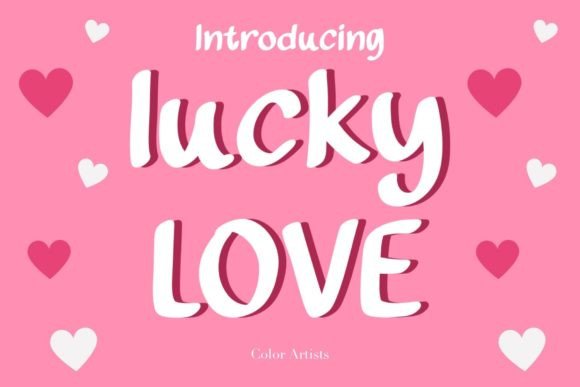 Testing Lucky Love Font for a Boutique Web Redesign